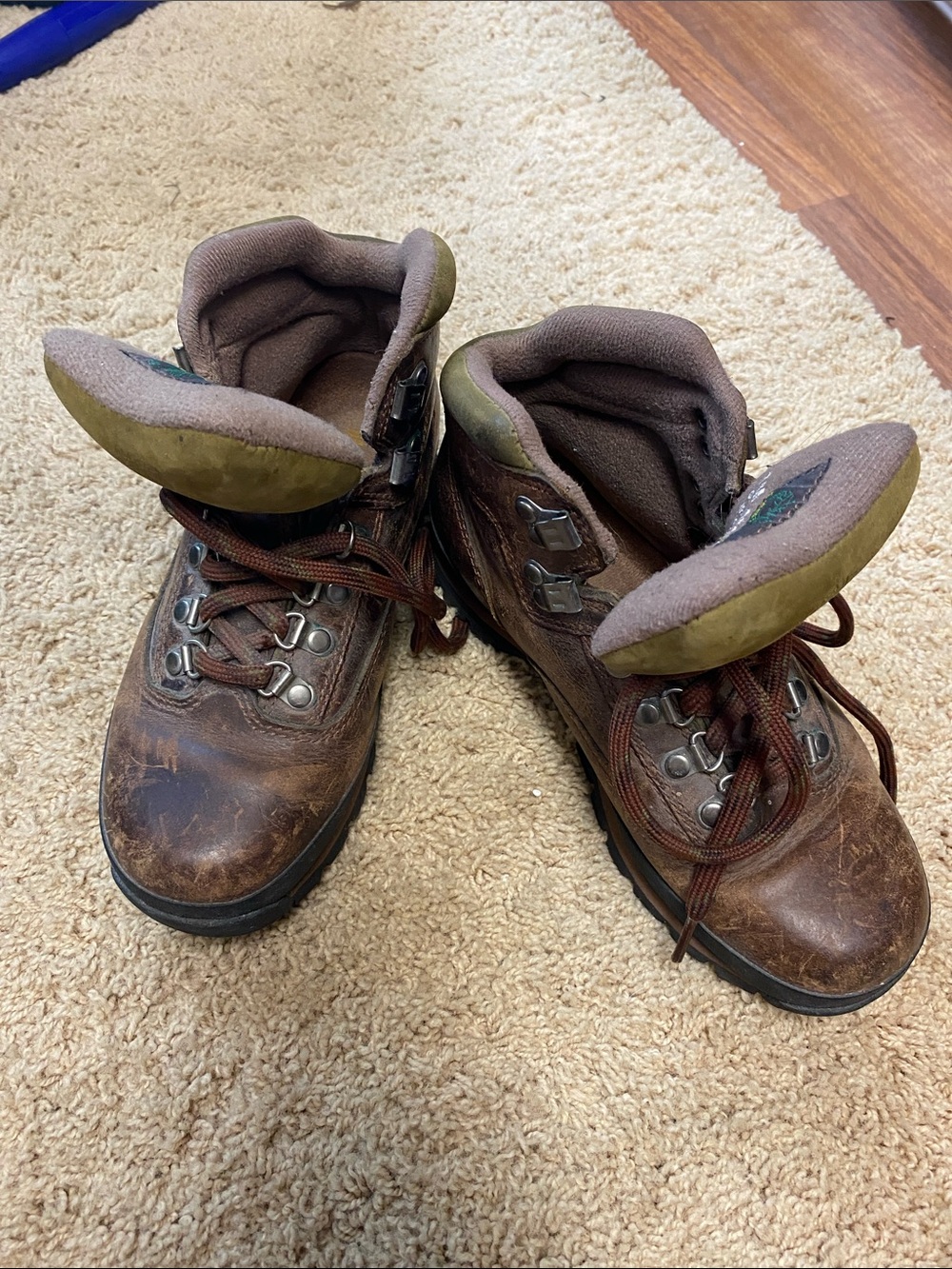 Timberland Brown Leather Women's Hiking Boots